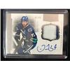 Image 1 : 2012 PANINI #94 DANIEL SEDIN GAME WORN MATERIALS & AUTOGRAPHED HOCKEY CARD