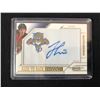 Image 1 : 2013 PANINI BACK TO BACK BEGINNINGS HUBERDEAU/ HOWDEN AUTOGRAPHED HOCKEY CARD