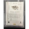Image 2 : 2013-14 PANINI #53 PEKKA RINNE  PRINTING PLATE HOCKEY CARD