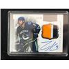 Image 1 : 2012 PANINI #96 ZACK KASSIAN EVENT WORN MATERIAL & AUTOGRAPH HOCKEY CARD