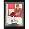 Image 1 : 2012 PANINI #146 BRENDAN SMITH EVENT WORN MATERIAL & AUTOGRAPH HOCKEY CARD