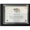 Image 2 : 2013-14 PANINI #AP-MF MIKE FISHER GAME WORN MATERIAL & AUTOGRAPH HOCKEY CARD