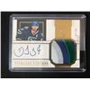 Image 1 : 2012 PANINI #95 DANIEL SEDIN GAME WORN MATERIAL & AUTOGRAPH HOCKEY CARD