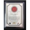 Image 2 : 2012 PANINI #12 GREG NEMISZ PLAYER WORN & AUTOGRAPH HOCKEY CARD