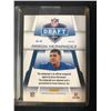 Image 2 : 2010 PANINI PRESTIGE AARON HERNANDEZ HELMET AUTO ROOKIE CARD SP (RARE)
