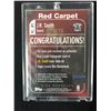 Image 2 : 2005 TOPPS #RC-JRS J.R SMITH AUTHENTIC RED CARPET AUTOGRAPHED BASKETBALL CARD