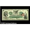 Image 1 : Fr. 95b $10 1863 Legal Tender Choice Crisp Uncirculat