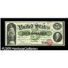 Image 1 : Fr. 61a $5 1862 Legal Tender Choice Crisp Uncirculate