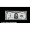 Image 1 : Fr. 1650 $5 1934 Inverted Reverse Silver Certificate