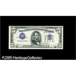 Fr. 1653 45 1934C Silver Certificate. Extremely Fine+