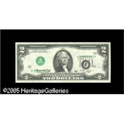 Fr. 1935-J $2 1976 Federal Reserve Note. Gem New. R