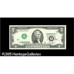 Fr. 1935-J $2 1976 Federal Reserve Note. Very Choice