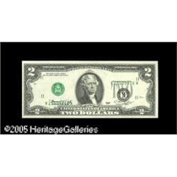Fr. 1935-K $2 1976 Federal Reserve Note. Choice New.