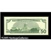 Image 2 : Fr. 2126-? $50 1996 Federal Reserve Notes. Gem New.