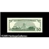 Image 4 : Fr. 2126-? $50 1996 Federal Reserve Notes. Gem New.