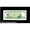Image 2 : Fr. 2126-L $50 1996 Federal Reserve Note. Choice Abou
