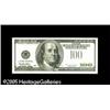 Image 1 : Fr. 2175-B $100 1996 Federal Reserve Note. Gem Crisp