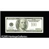 Image 1 : Fr. 2175-G $100 1996 Federal Reserve Note. Choice Cri