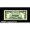 Image 2 : Fr. 1656 $5 1953A Silver Certificate. About Uncircula
