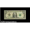 Image 1 : Fr. 1908-F $1 1974 Federal Reserve Note. Fine. RA t