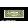 Image 2 : Fr. 1913-B $1 1985 Federal Reserve Note. Fine+. RTh