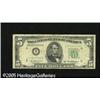 Image 1 : Fr. 1963-I $5 1950B Federal Reserve Note. Fine. RA