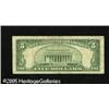 Image 2 : Fr. 1963-I $5 1950B Federal Reserve Note. Fine. RA