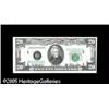 Image 1 : Fr. 2059-D $20 1950 Federal Reserve Note Extremely Fi