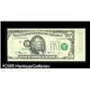 Image 1 : Fr. 1980-L $5 1988A Federal Reserve Note. Crisp Uncir