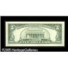 Image 2 : Fr. 1980-L $5 1988A Federal Reserve Note. Crisp Uncir