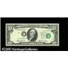 Image 1 : Fr. 2020-E $10 1969B Federal Reserve Note. Extremely