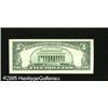 Image 2 : Fr. 1980-B $5 1988A Federal Reserve Note. Very Fine-E