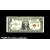Image 1 : Fr. 2300 $1 1935 Hawaii Silver Certificate Choice Cri