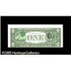 Image 2 : Fr. 1924-A $1 1999 Federal Reserve Note. Gem Crisp Un
