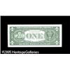 Image 2 : Fr. 1911-L $1 1981 Federal Reserve Notes Crisp Uncirc
