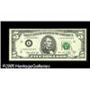 Image 1 : Fr. 1973-L $5 1974 Federal Reserve Note. Gem New. R