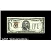 Image 1 : Fr. 2302 $5 1934A Hawaii Federal Reserve Note Choice