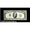 Image 1 : Fr. 2011-B $10 1950A Federal Reserve Note/$1 Silver C