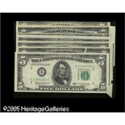 Small Size Star Errors including $5 1953 Silver *A