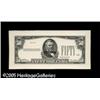 $50 Wide Margin 1928 Gold Certificate Face Specimen.