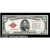 Image 1 : Fr. 1525 $5 1928 Legal Tender Note. Choice Crisp Unci