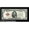 Image 1 : Fr. 1526* $5 1928A Legal Tender Note. Extremely Fine-