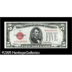 Fr. 1527* $5 1928B Legal Tender Note. Choice Crisp Un