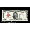 Image 1 : Fr. 1530* $5 1928E Legal Tender Note. Choice Crisp Un