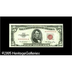 Fr. 1532 $5 1953 Legal Tender Note. Gem Crisp Uncircu