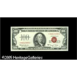 Fr. 1550* $100 1966 Legal Tender Note. About Uncircul