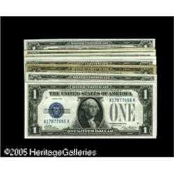 Fr. 1600 $1 1928 Silver Certificates. RA partial bl