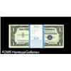Image 1 : Fr. 1619 $1 1957 Silver Certificates. Original Pack o