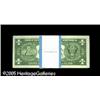Image 2 : Fr. 1619 $1 1957 Silver Certificates. Original Pack o