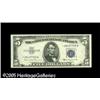 Fr. 1657* $5 1953B Silver Certificate. Gem Crisp Unci